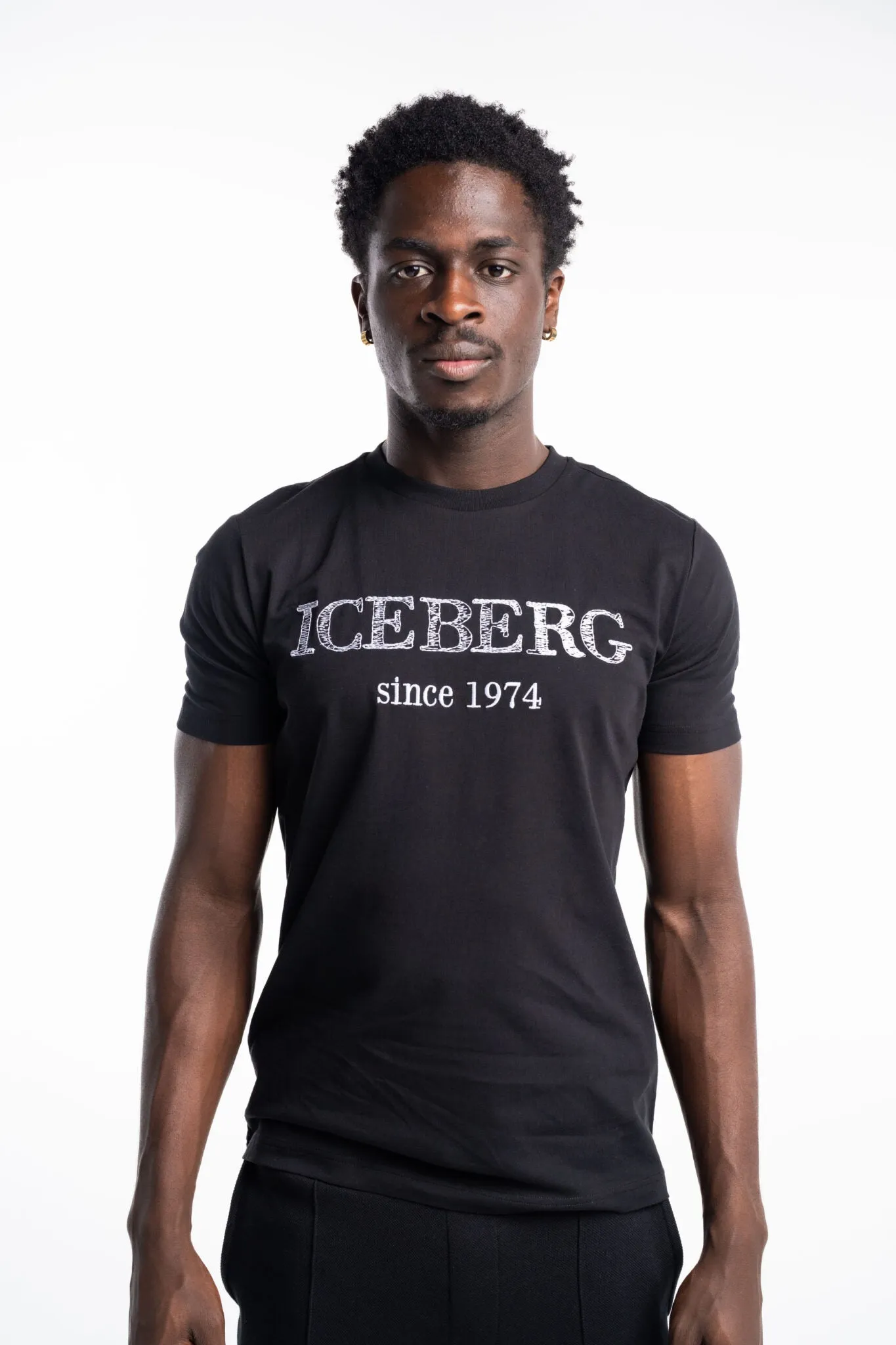 Iceberg Logo 5D T-Shirt (Black) - I24F01463279000