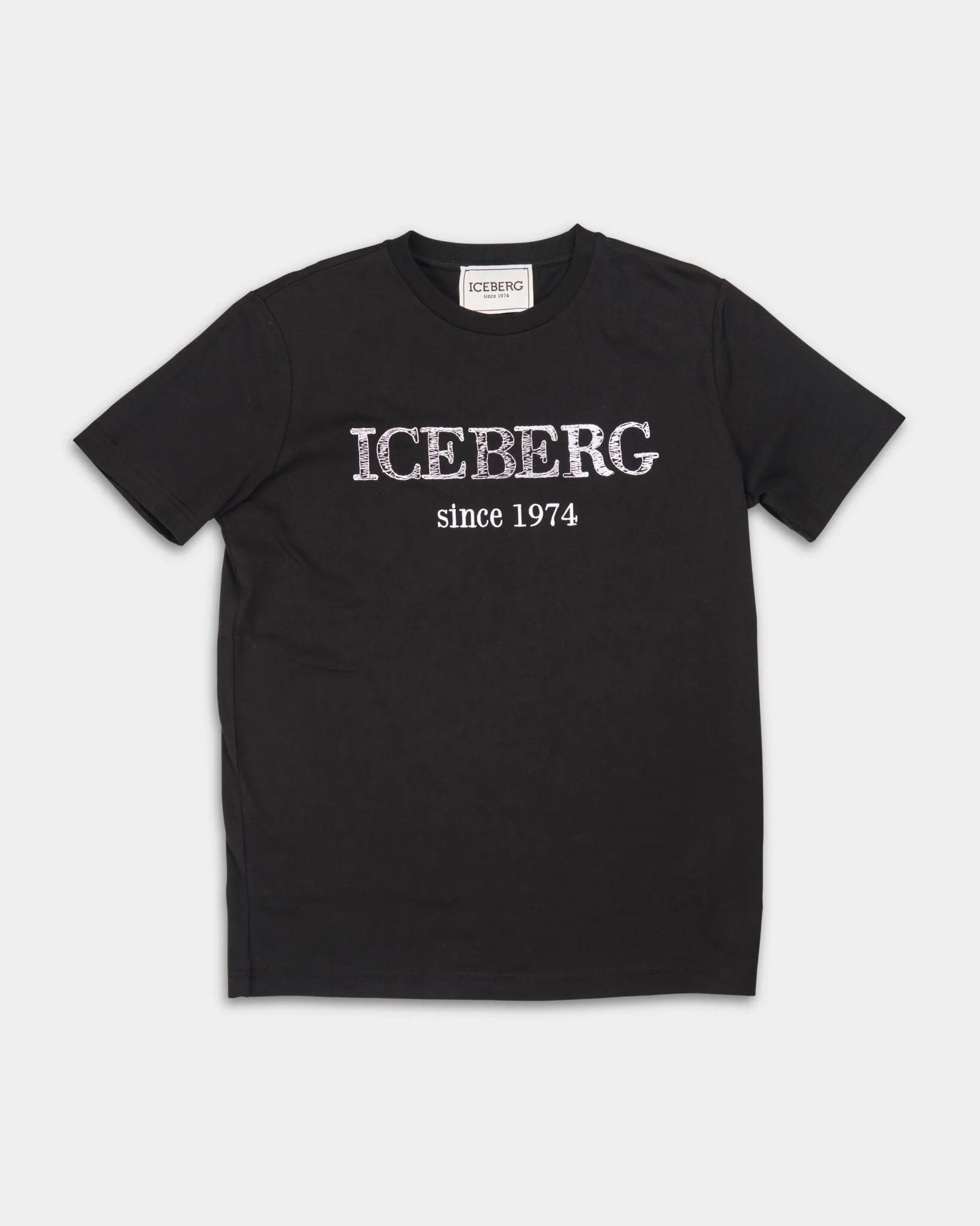 Iceberg Logo 5D T-Shirt (Black) - I24F01463279000