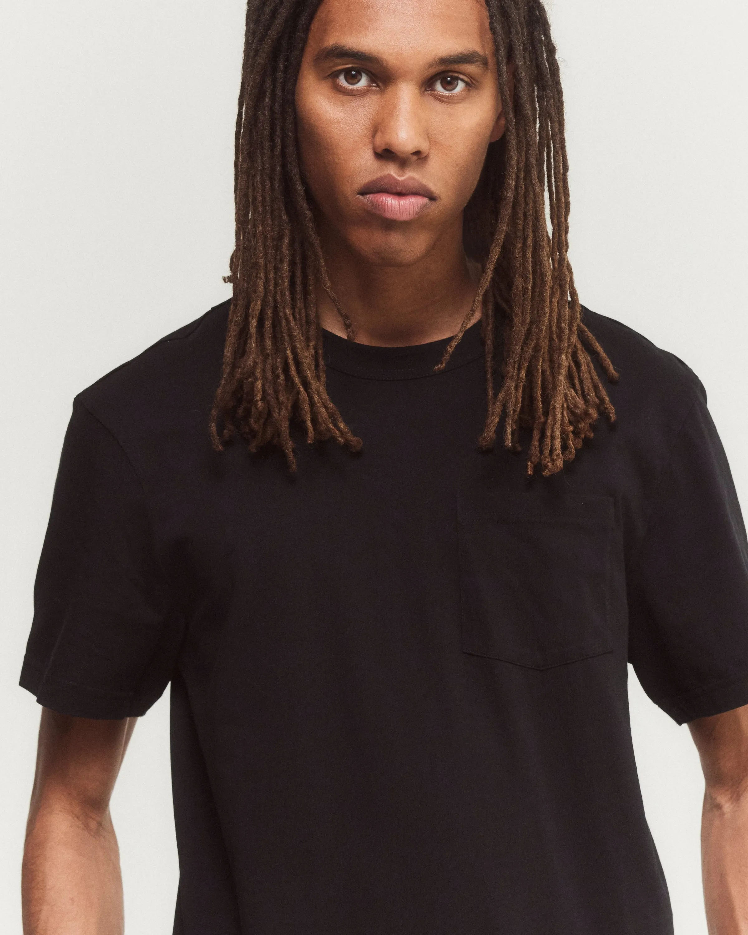 John Pocket Tee Black