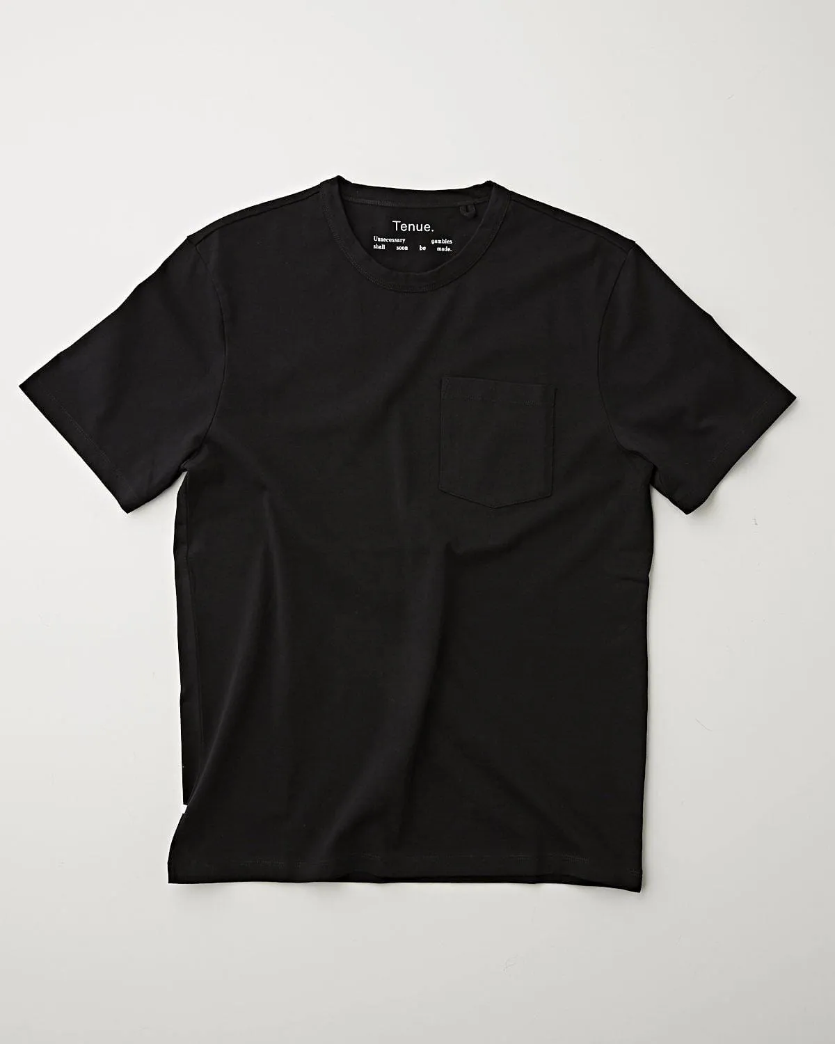 John Pocket Tee Black