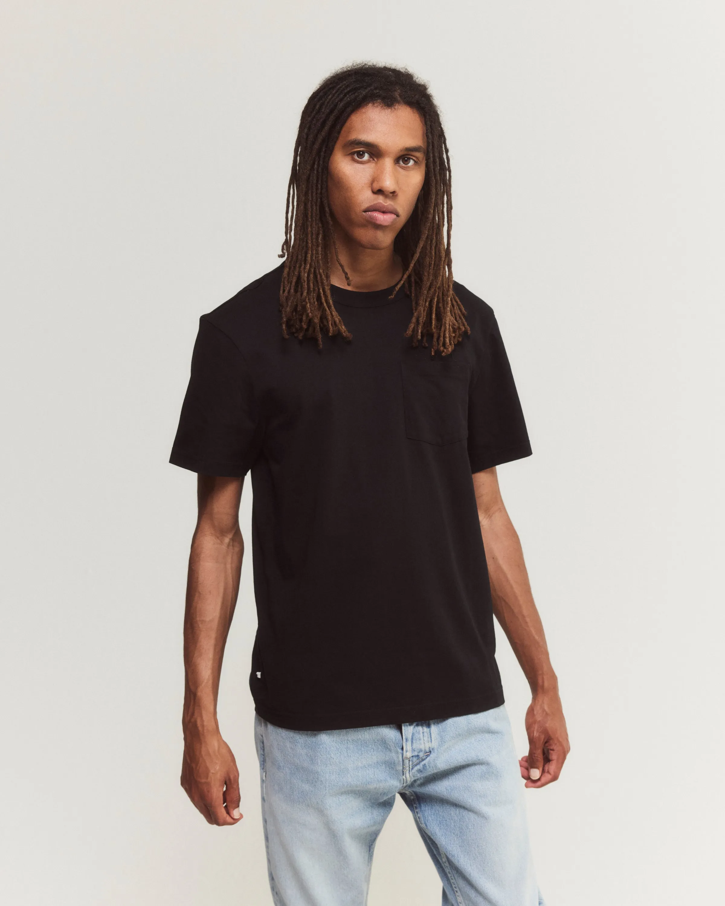 John Pocket Tee Black