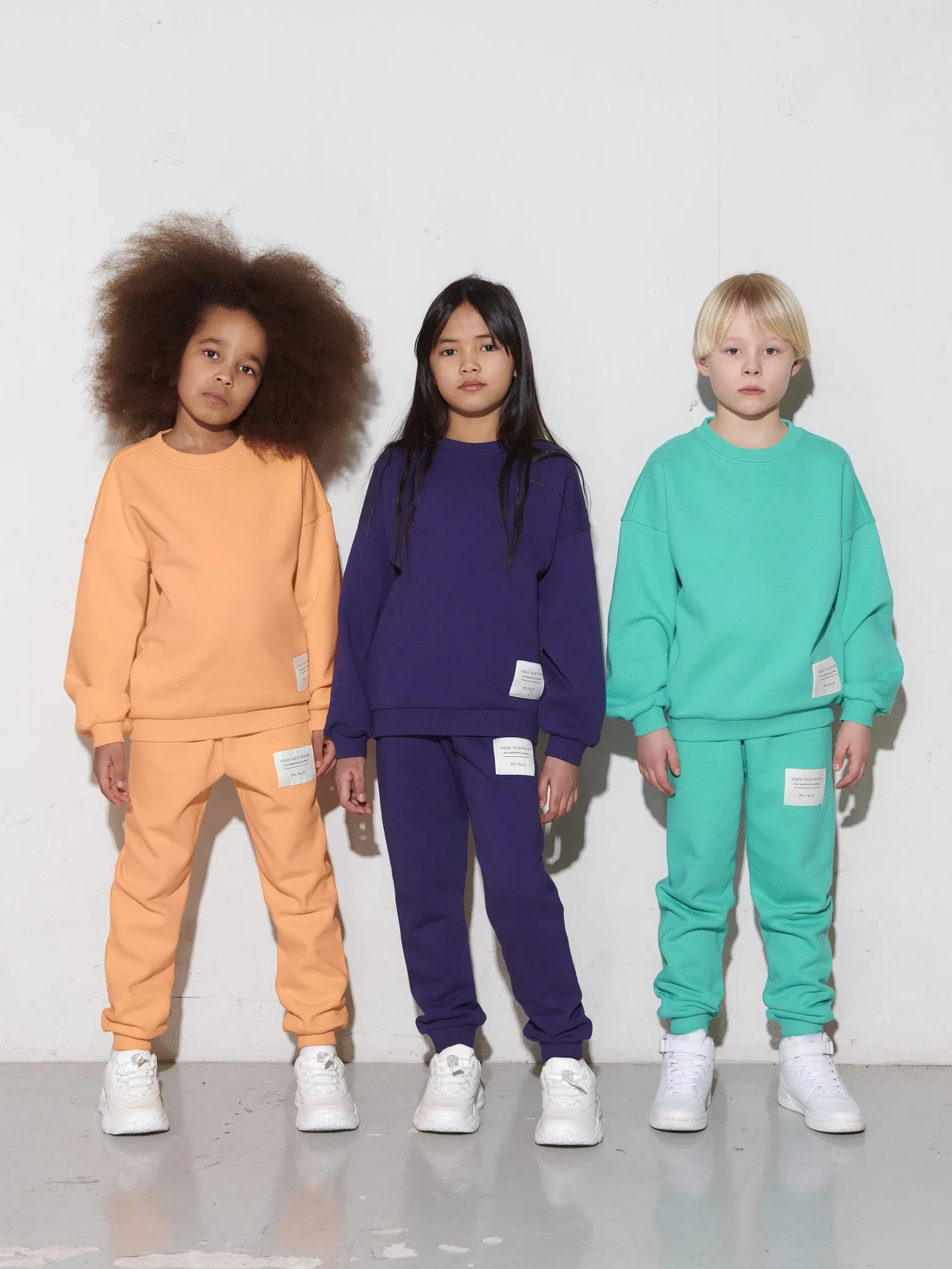 Kids' Superpower Sweatpants Violet Indigo