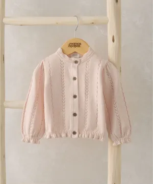 Knitted Cardigan - Pink