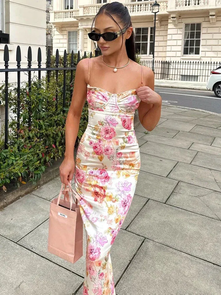 Leyla Floral Maxi Dress