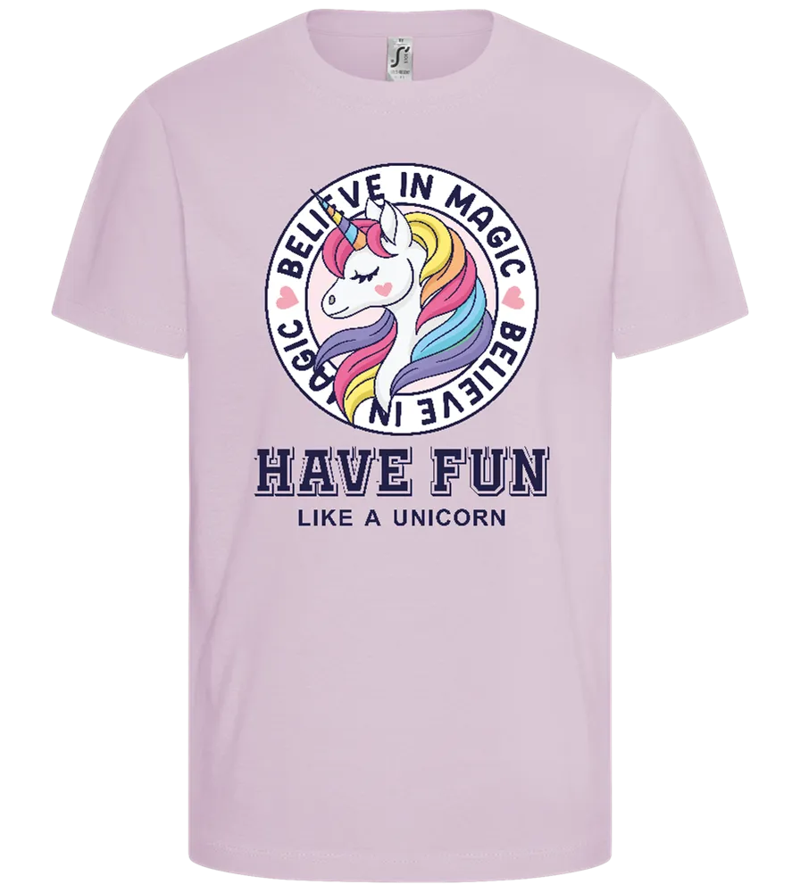 Like a Unicorn Design - Comfort girls' t-shirt