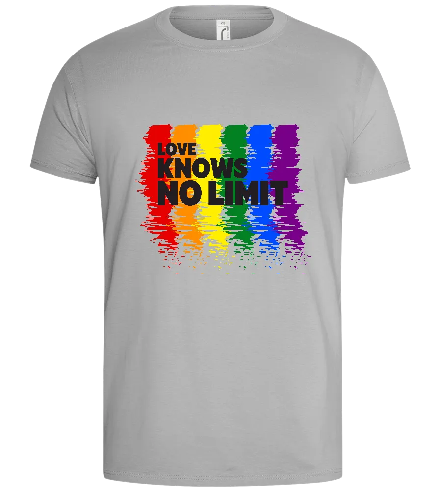 Love Knows No Limit Design - Basic men's t-shirt