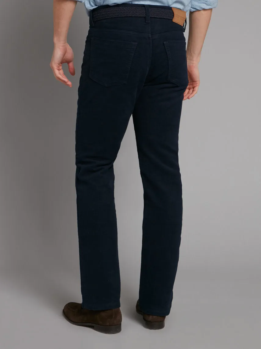 Moleskin Jeans - Navy