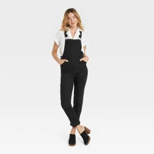 New - Universal Thread Women's 90's Slim Vintage Denim Jumpsuit Overalls