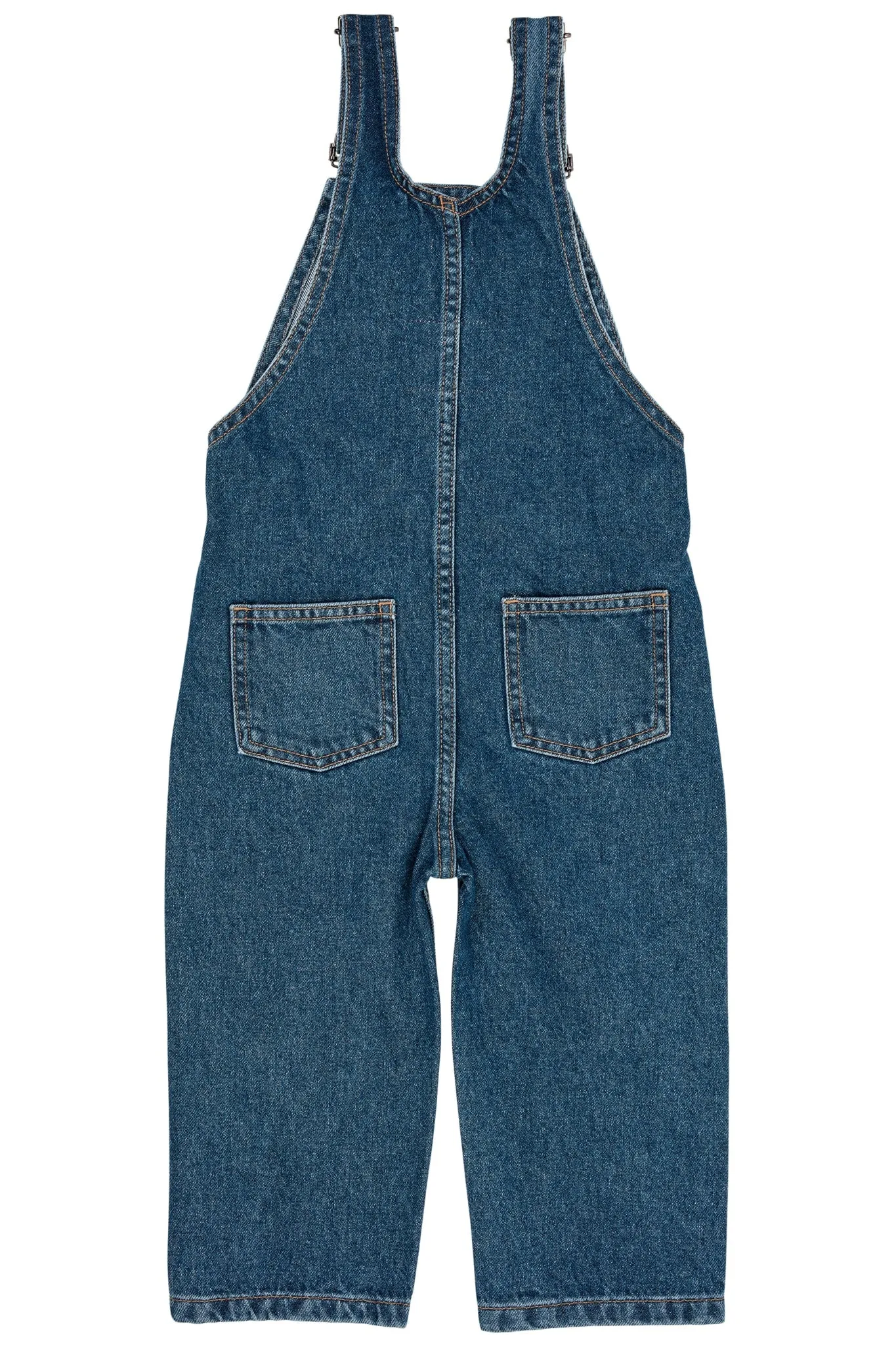 ORGANIC OVERALLS - INDIGO BLUE WASHED