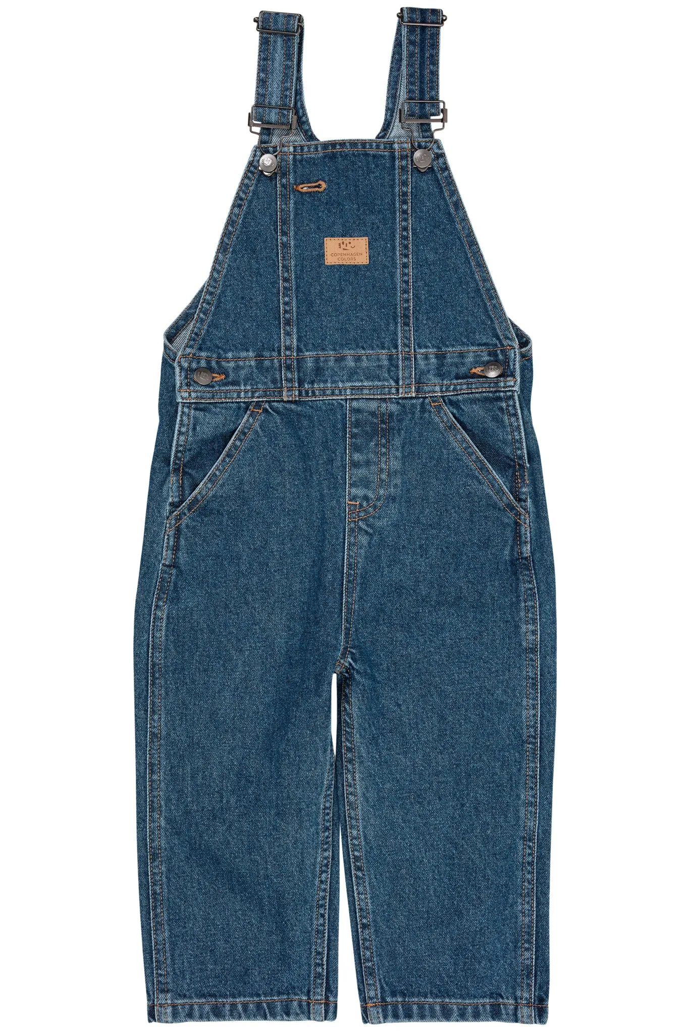 ORGANIC OVERALLS - INDIGO BLUE WASHED