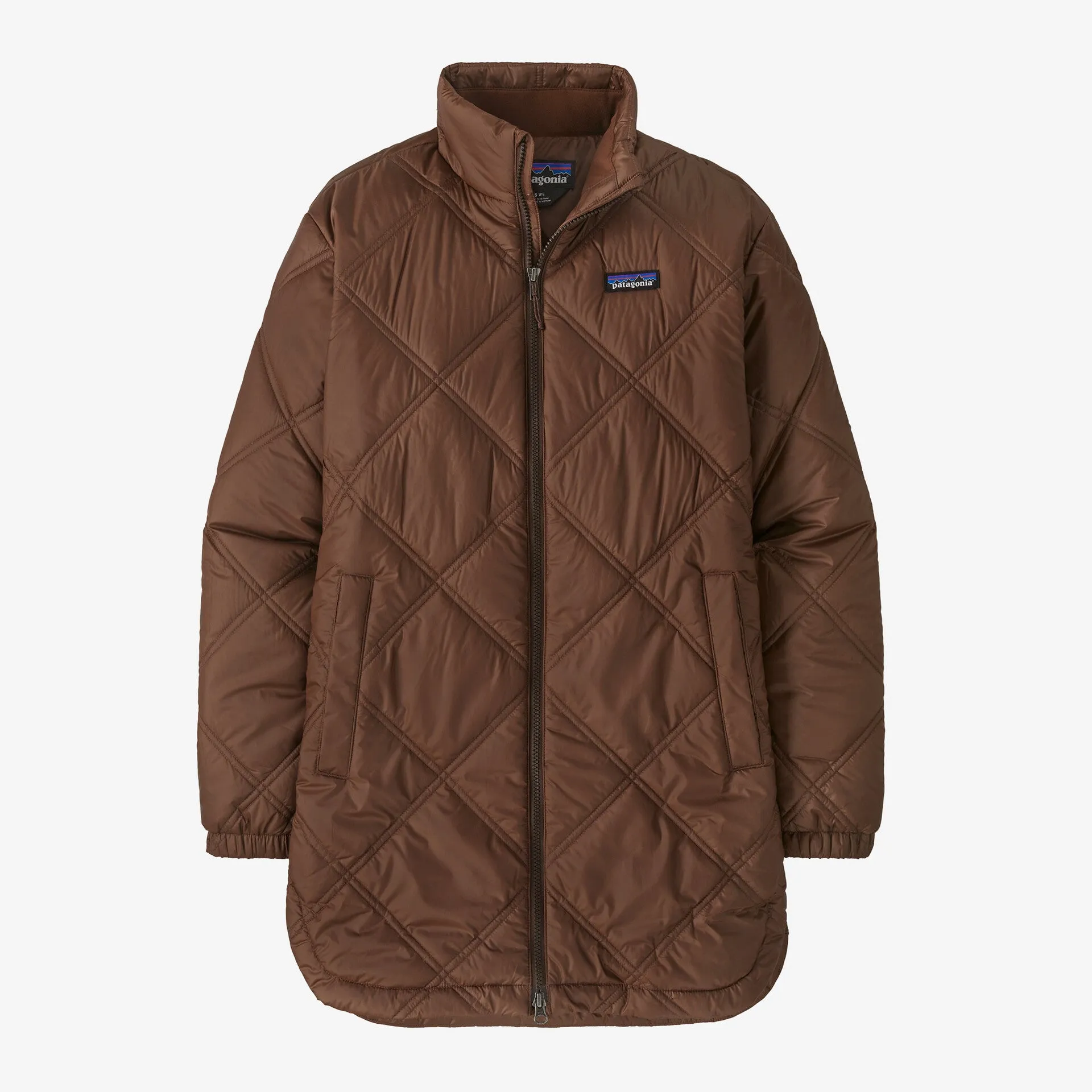 Patagonia Women's Pine Bank Insulated Parka - MOLASSES BROWN