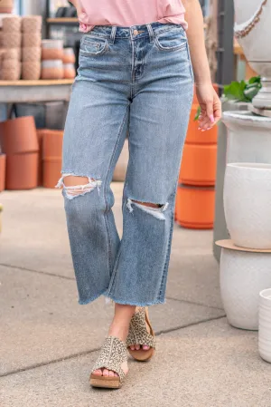 Punctual High Rise Stretchy Dad Jeans