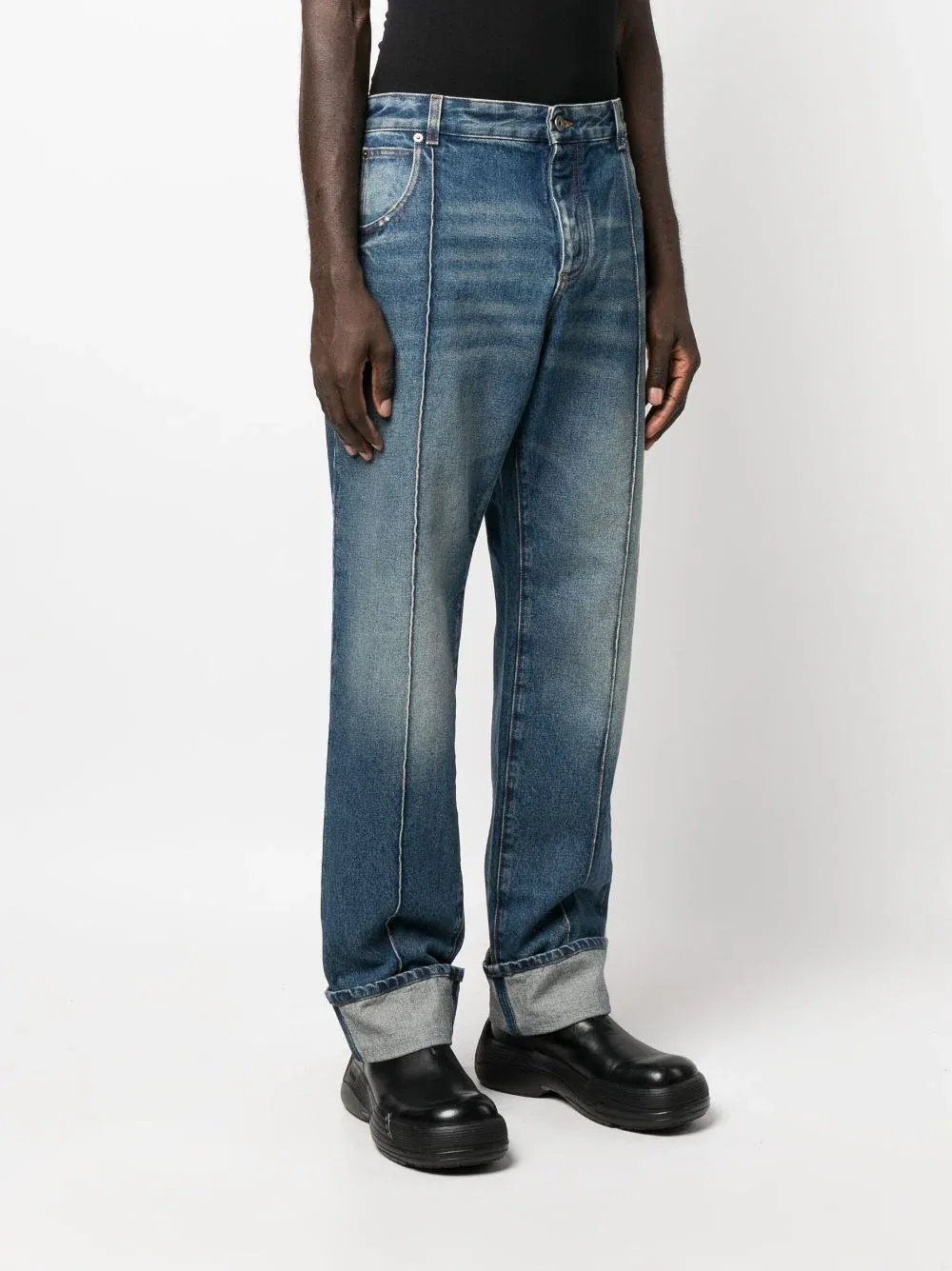 Straight Denim Pants Vintage