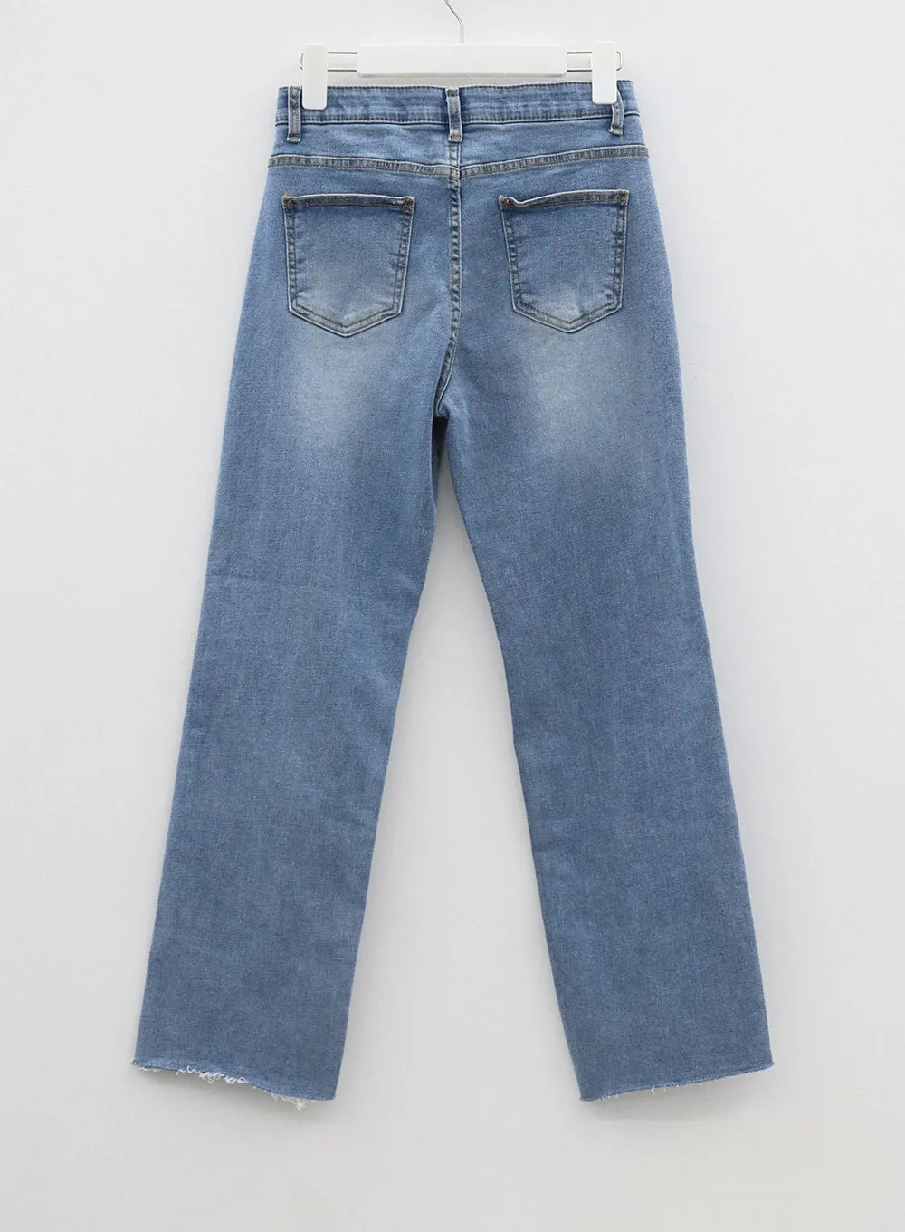 Straight Leg Jeans OF307