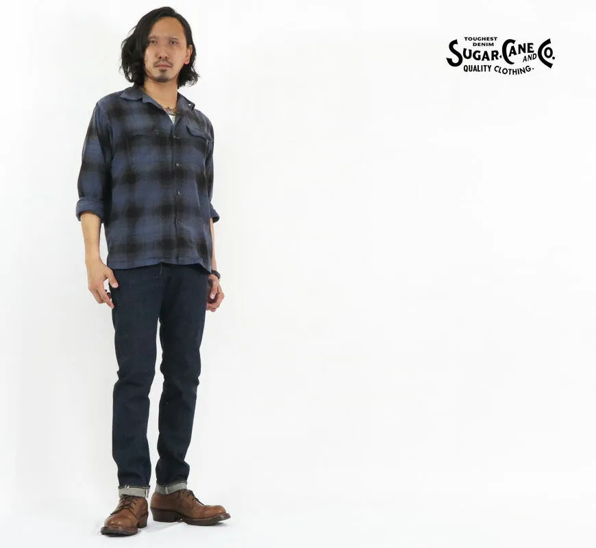 SUGAR CANE シュガーケーン 13oz 砂糖黍デニム 阿波藍混 スリムテーパード ジーンズ SC41201A