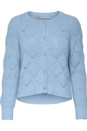 Tara Cardigan - Light blue