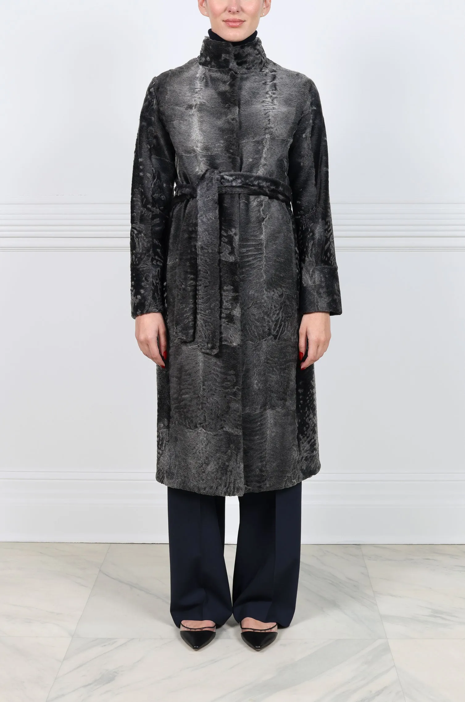 The Asher Lamb Fur Coat