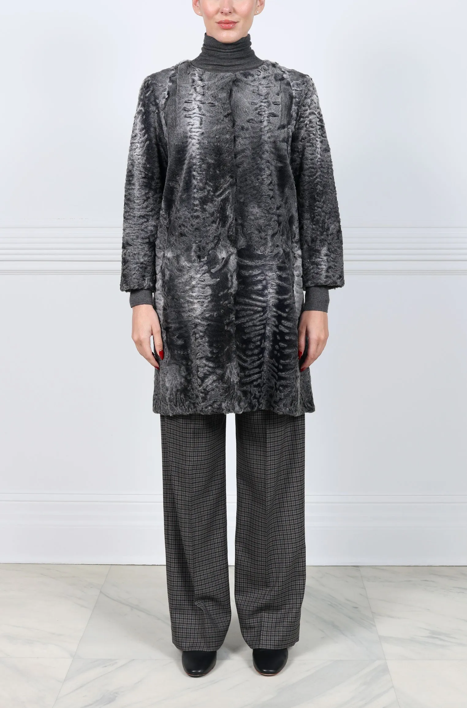 The Linden Swakara Lamb Coat