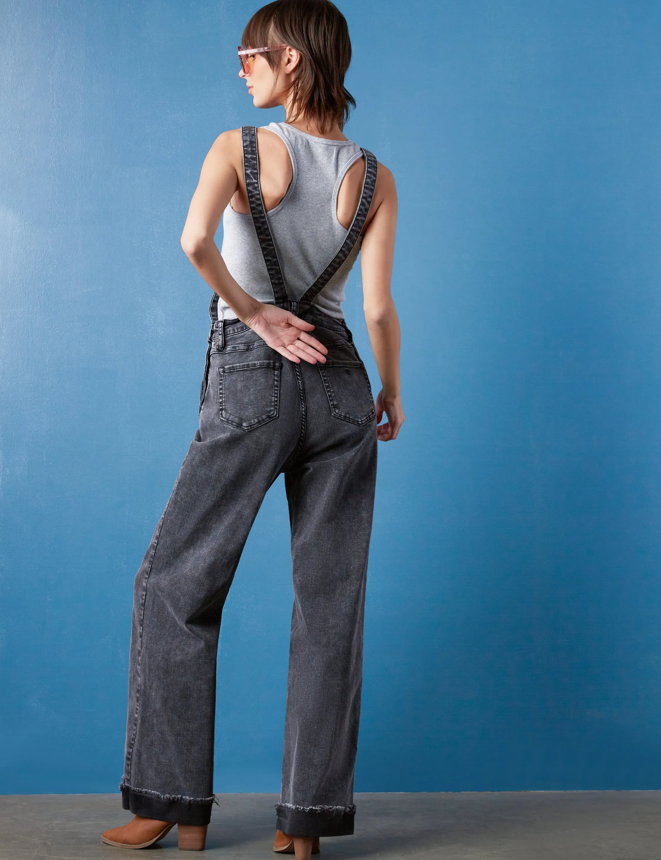 Union Wide-Leg Overalls