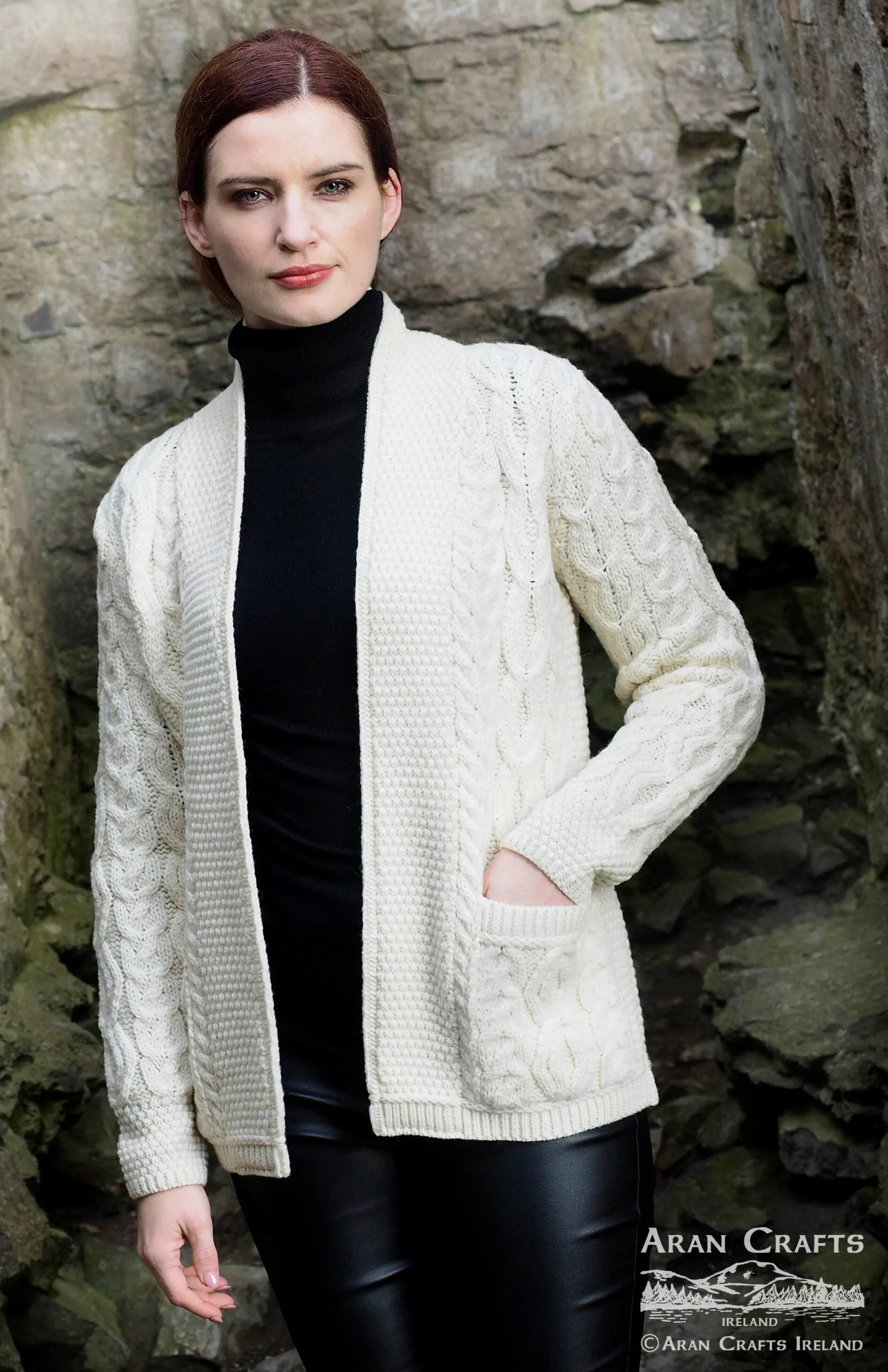 West End Knitwear | Edge to Edge Cardigan | Women's