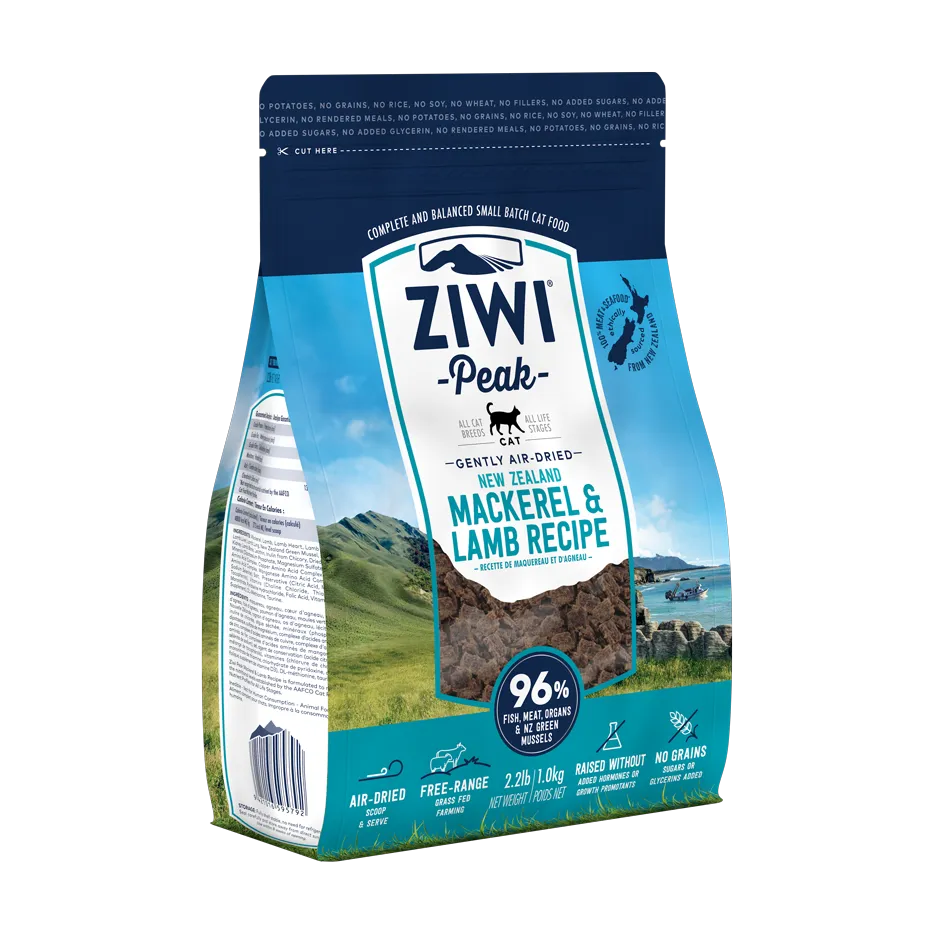 Ziwi Peak Cat Air-Dried Mackerel & Lamb 1kg